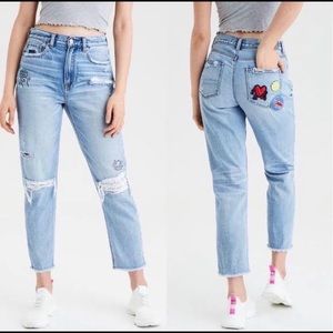 AE X Keith Haring Mom Jean 0 Short